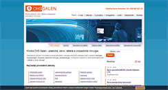 Desktop Screenshot of chsgalen.cz