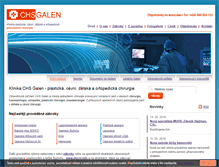 Tablet Screenshot of chsgalen.cz